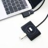 Adaptor OTG USB 3.0 la Micro USB Type C Ugreen negru 4