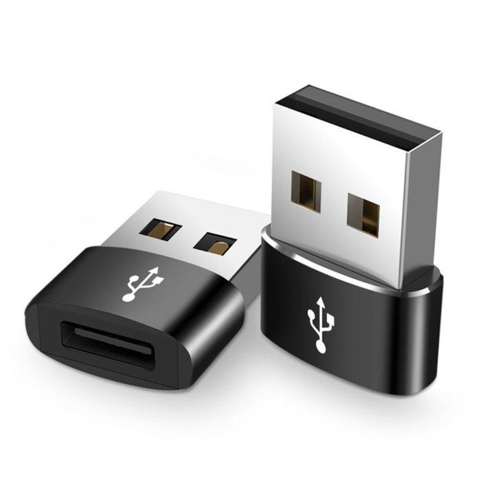 Adaptor USB la Type C Negru 2