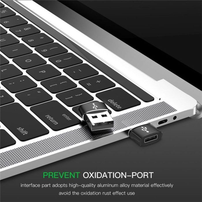 Adaptor USB la Type C Negru 4