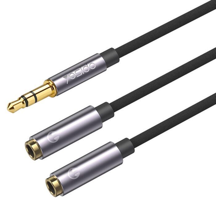 Adaptor audio 2in1 Jack 3.5mm