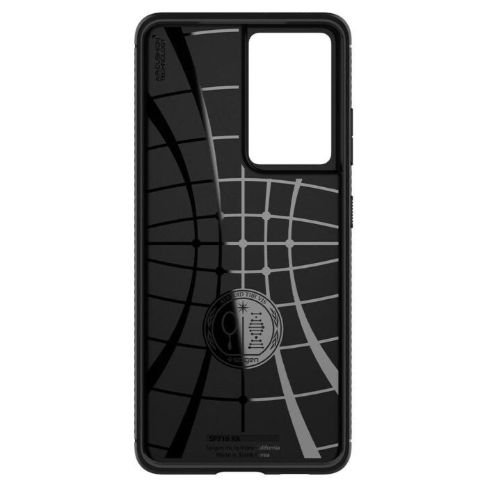 Bumper Samsung Galaxy S21 Ultra Rugged Armor Spigen Negru 3