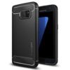 Bumper Samsung Galaxy S7 Rugged Armor Spigen Negru 3