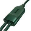 Cablu de date 2in1 Type C la Type C Lightning 100W 1.2m Baseus Flash Series CA1T2 F06 Verde 4