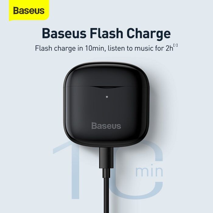 Casti Wireless TWS Bowie E3 cu Bluetooth 5.0 Baseus NGTW080001 Negru 3