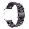 Curea metalica smartwatch Apple Watch 1 2 3 4 5 6 7 SE 38mm 40 mm 41 mm W036 Negru 2
