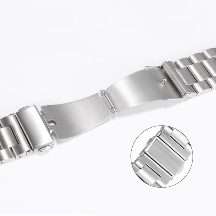 Curea metalica smartwatch Apple Watch 1 2 3 4 5 6 7 SE 42 mm 44 mm 45 mm W036 Auriu 4