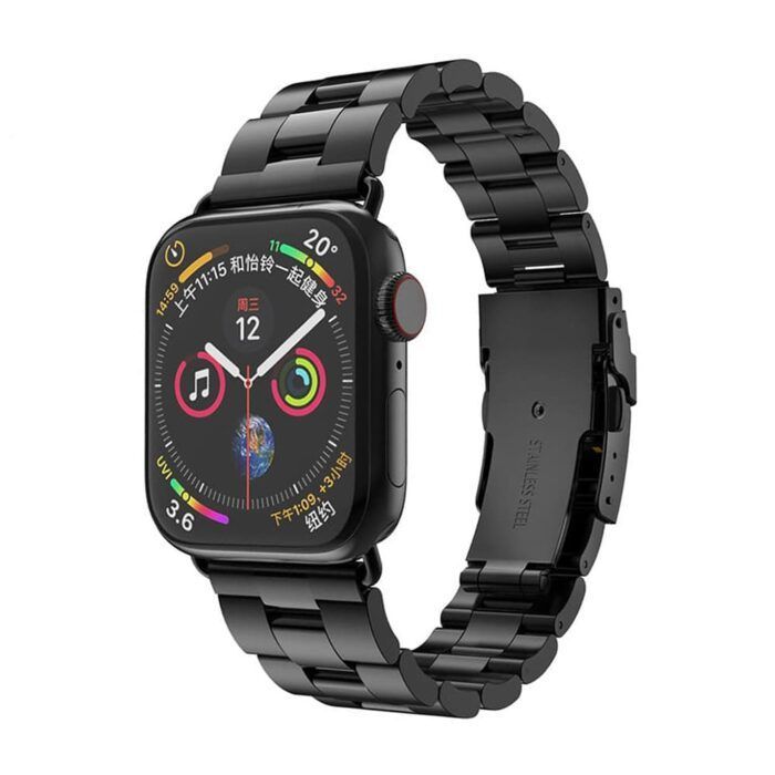 Curea metalica smartwatch Apple Watch 1 / 2 / 3 / 4 / 5 / 6 / 7 / SE (42 mm / 44 mm / 45 mm)