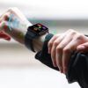 Curea silicon smartwatch Apple Watch 1 2 3 4 5 6 7 SE 38mm 40 mm 41 mm W031 Negru 3