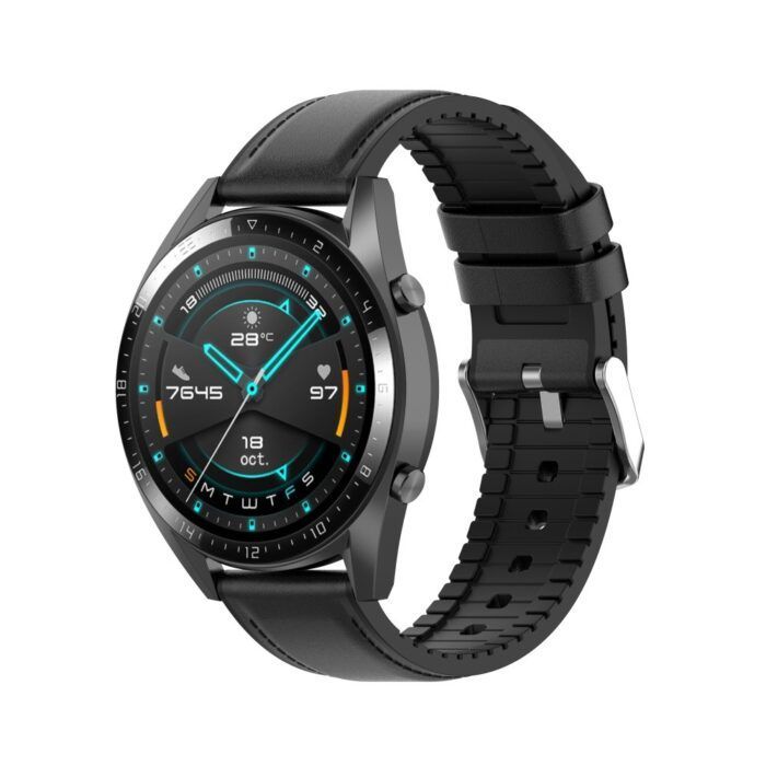 Curea smartwatch Samsung Galaxy Watch 4 Galaxy Watch Active 1 2 40 mm 44 mm Huawei Watch GT GT 2 GT 3 42 mm W007 Negru 4