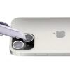 Folie Camera Lito Metal compatibila cu iPhone 13 13 Mini negru 2