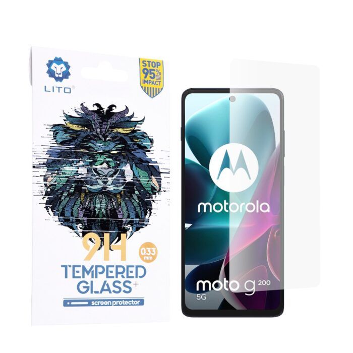 Folie Motorola Moto G200 5G din sticla 2.5D Classic LITO - Clear