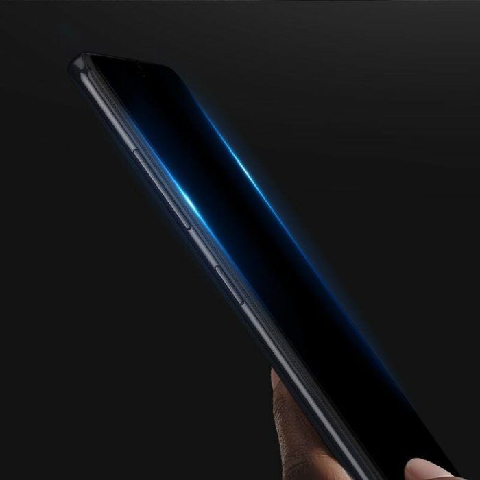 Folie Sticla Securizata compatibila cu Samsung Galaxy S10 Dux Ducis negru 4