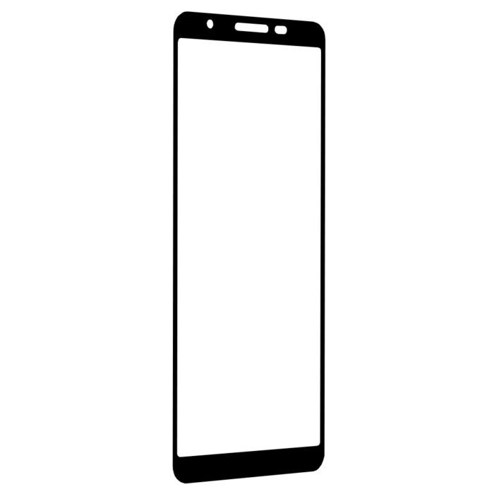 Folie Sticla Securizata pentru Samsung Galaxy A01 Core Atlantic 111D cu margine neagra 3