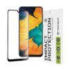 Folie Sticla Securizata pentru Samsung Galaxy A50 Atlantic 111D cu margine neagra