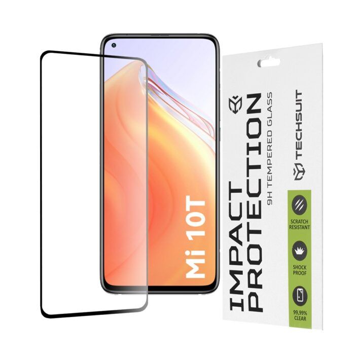 Folie Sticla Securizata pentru Xiaomi Mi 10T 5G / Mi 10T Pro 5G Atlantic 111D cu margine neagra