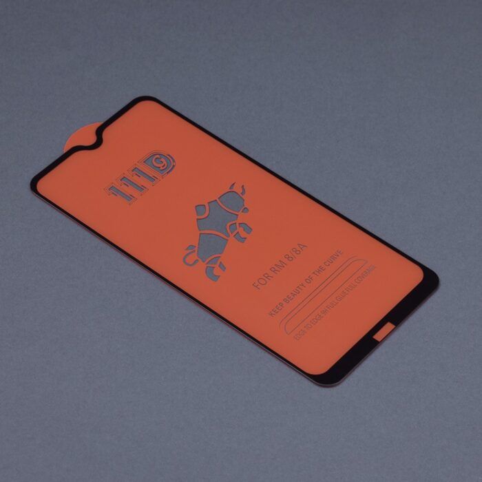 Folie Sticla Securizata pentru Xiaomi Redmi 8 8A Atlantic 111D cu margine neagra 1