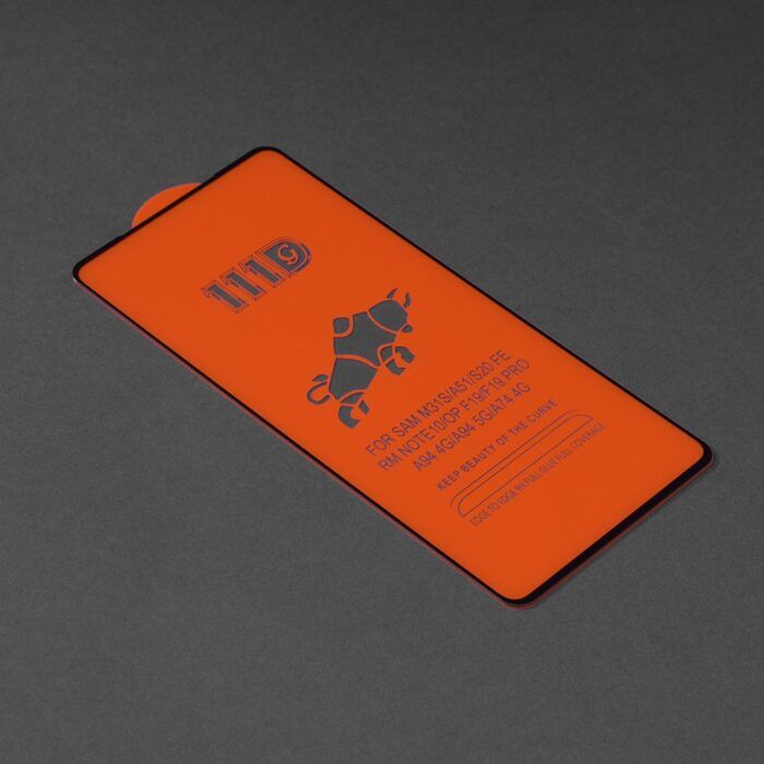 Folie Sticla Securizata pentru Xiaomi Redmi Note 10 10s Atlantic 111D cu margine neagra 1