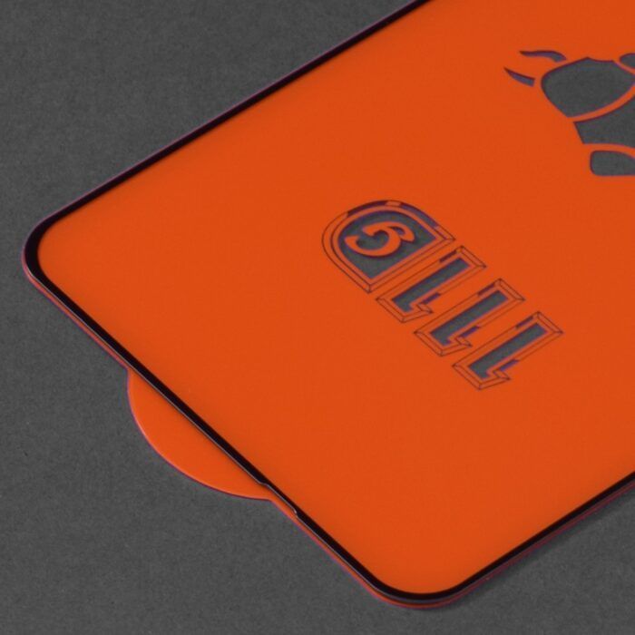 Folie Sticla Securizata pentru Xiaomi Redmi Note 9 Atlantic 111D cu margine neagra 2