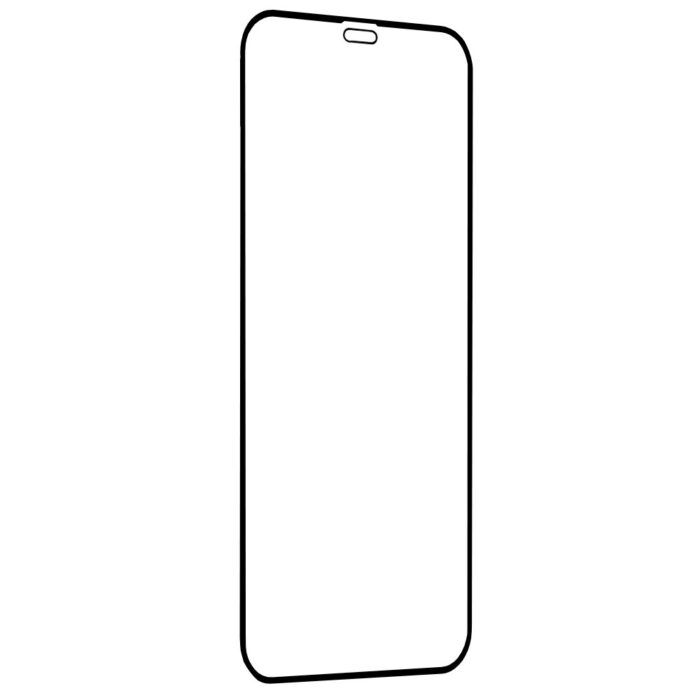 Folie Sticla Securizata pentru iPhone 12 12 Pro Atlantic 111D cu margine neagra 3