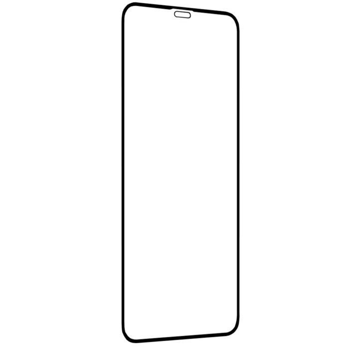 Folie Sticla Securizata pentru iPhone 12 Pro Max Atlantic 111D cu margine neagra 3