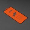 Folie Sticla Securizata pentru iPhone XR iPhone 11 Atlantic 111D cu margine neagra 1