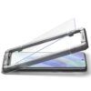 Folie sticla Samsung Galaxy S21 FE ALM Glas 2xPack Spigen Clear 4