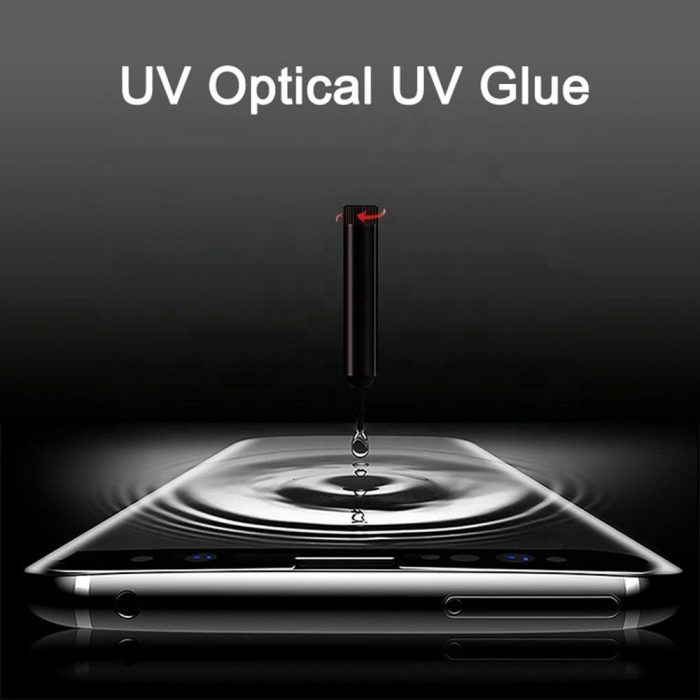 Folie sticla Samsung Galaxy S7 Edge 3D UV cu adeziv LITO Transparent 3