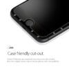 Folie sticla iPhone 7 8 SE 2020 Glas.TR Slim Spigen Clear 2