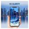Folie sticla securizata compatibila cu Iphone 14 Pro Max Lito 2.5D FullGlue negru 3