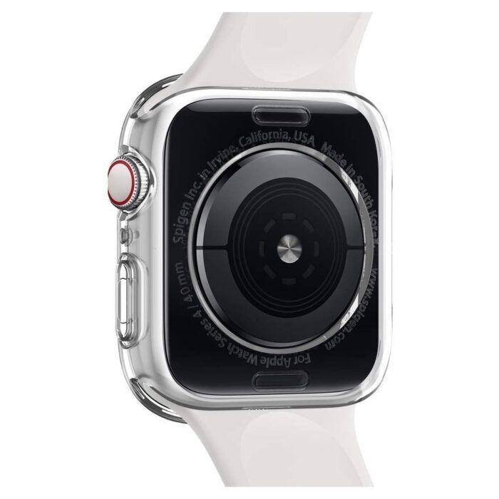 Husa Apple Watch 4 5 6 7 SE 44mm 45mm Liquid Crystal Spigen Clear 4