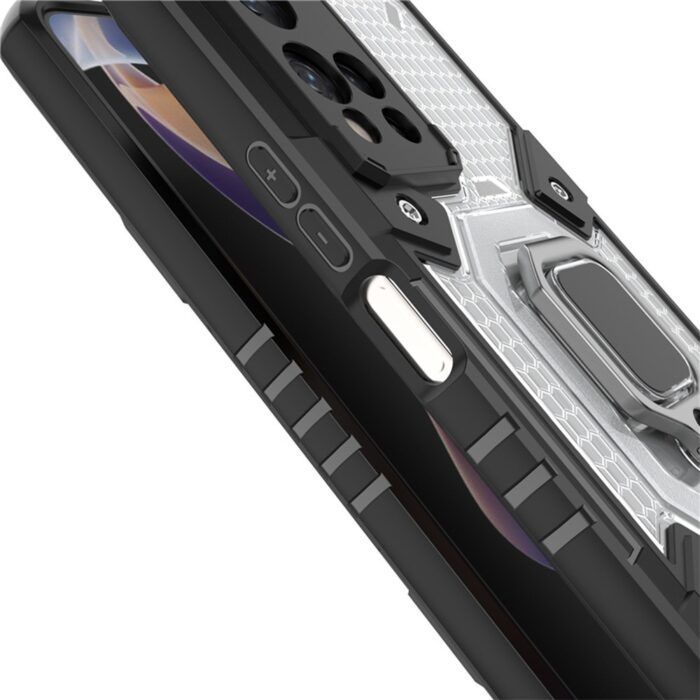Husa Atlantic Armor Hex pentru Xiaomi Redmi Note 11 Pro 5G rose violet 3