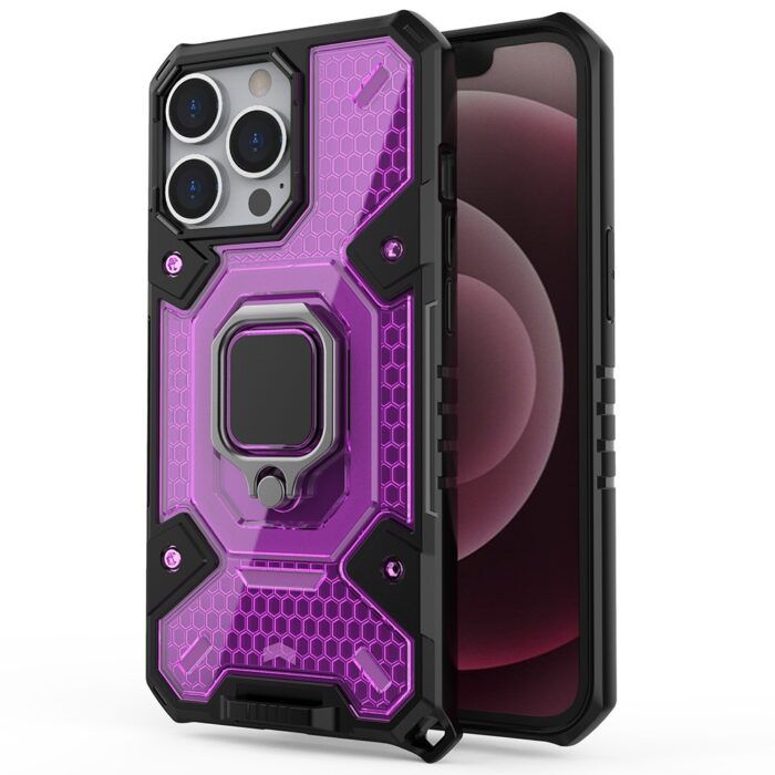 Husa Atlantic Armor Hex pentru  iPhone 13 Pro