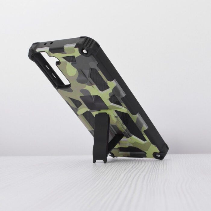 Husa Atlantic Blaze Armor pentru Samsung Galaxy S21 Plus camo lime 2