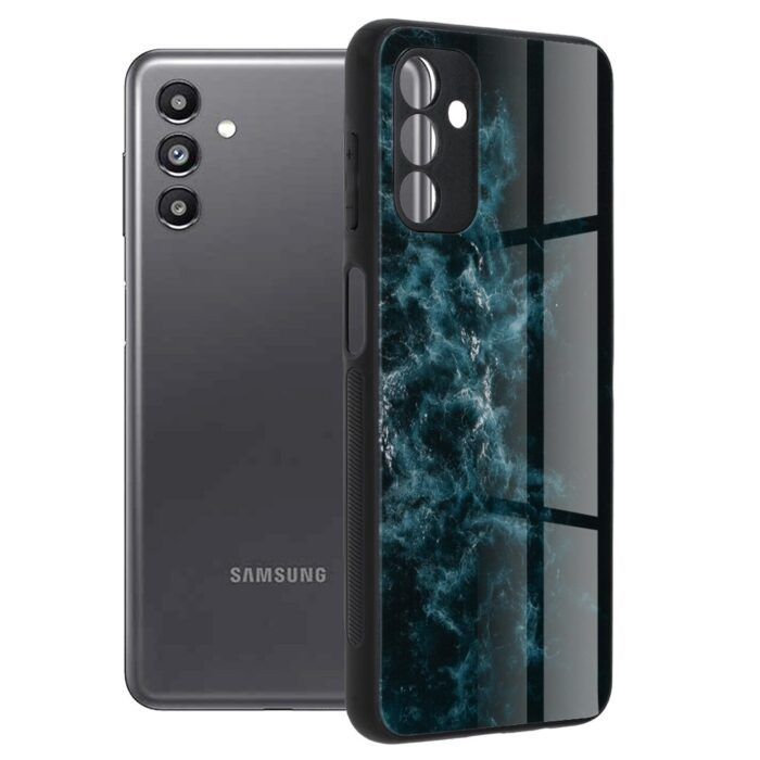 Husa Atlantic Glaze pentru Samsung Galaxy A13 5G - Albastru Celest