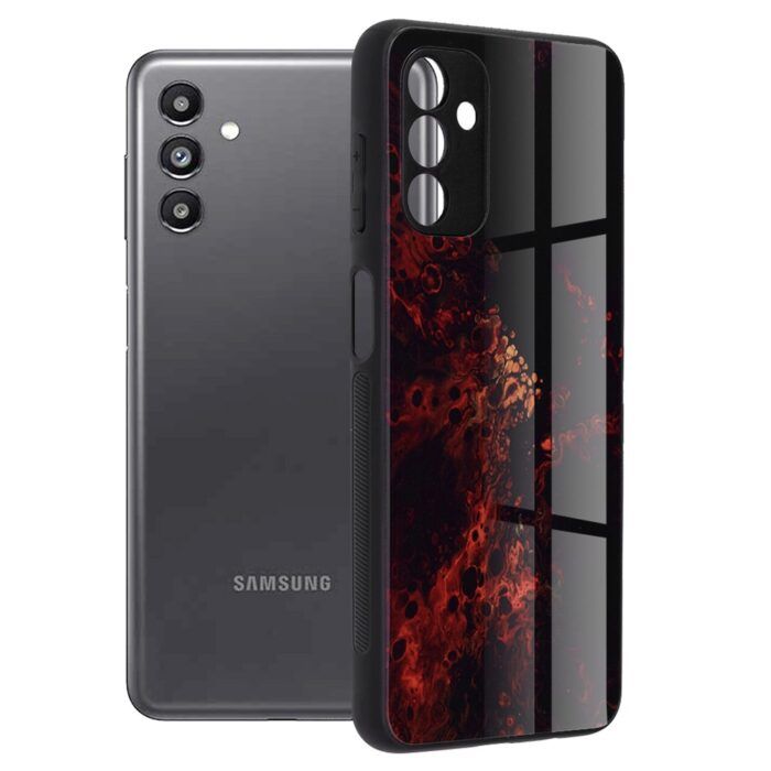 Husa Atlantic Glaze pentru Samsung Galaxy A13 5G - Rosu