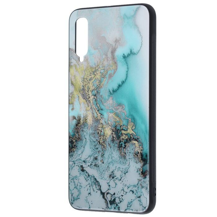 Husa Atlantic Glaze pentru Samsung Galaxy A50 Albastru Ocean 3