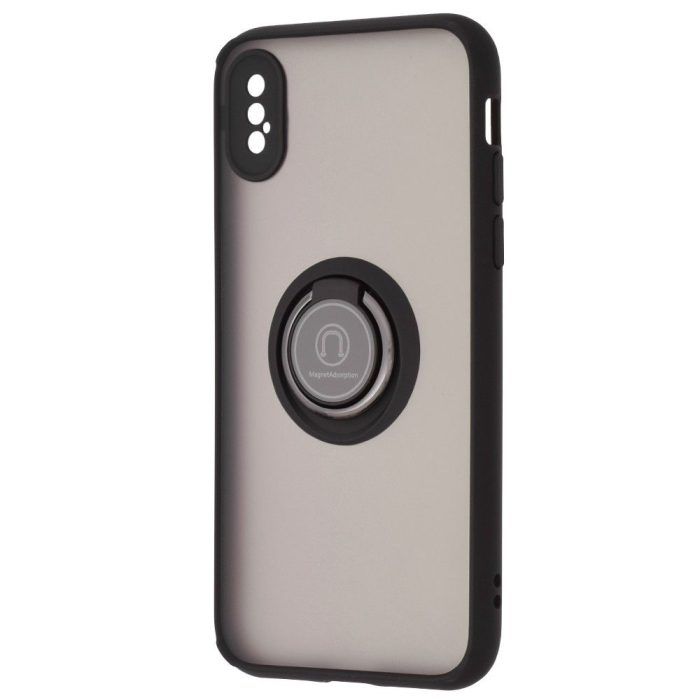 Husa Atlantic Glister pentru iPhone X XS negru 4