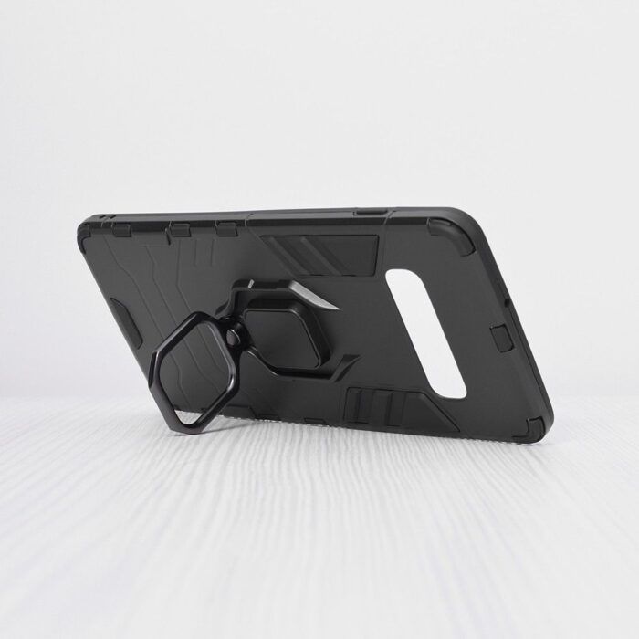 Husa Atlantic Protector pentru Samsung Galaxy S10 Plus negru 2