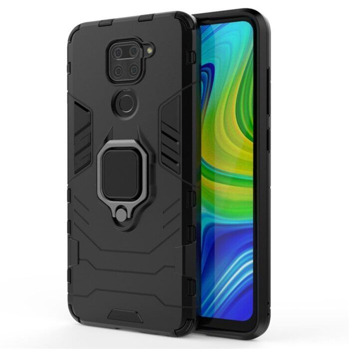 Husa Atlantic Protector pentru Xiaomi Redmi Note 9 negru 4