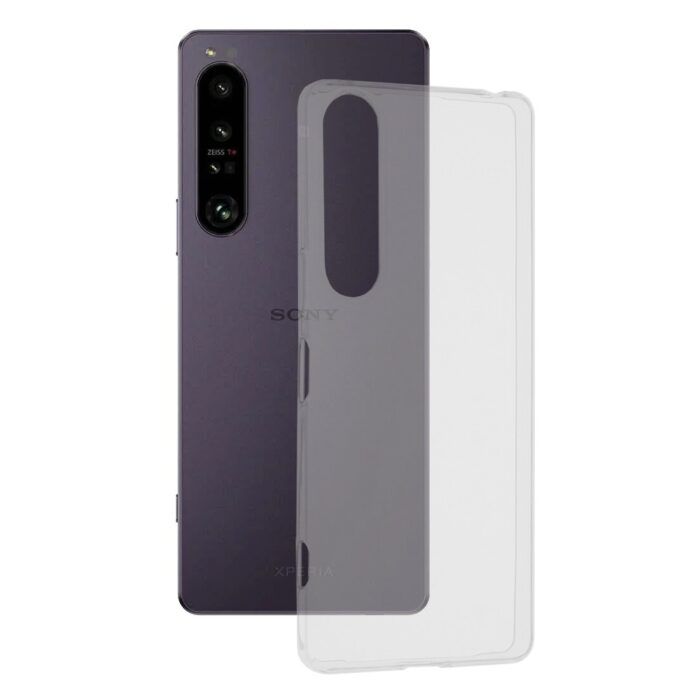 Husa Atlantic Silicon pentru Sony Xperia 1 IV - Transparent