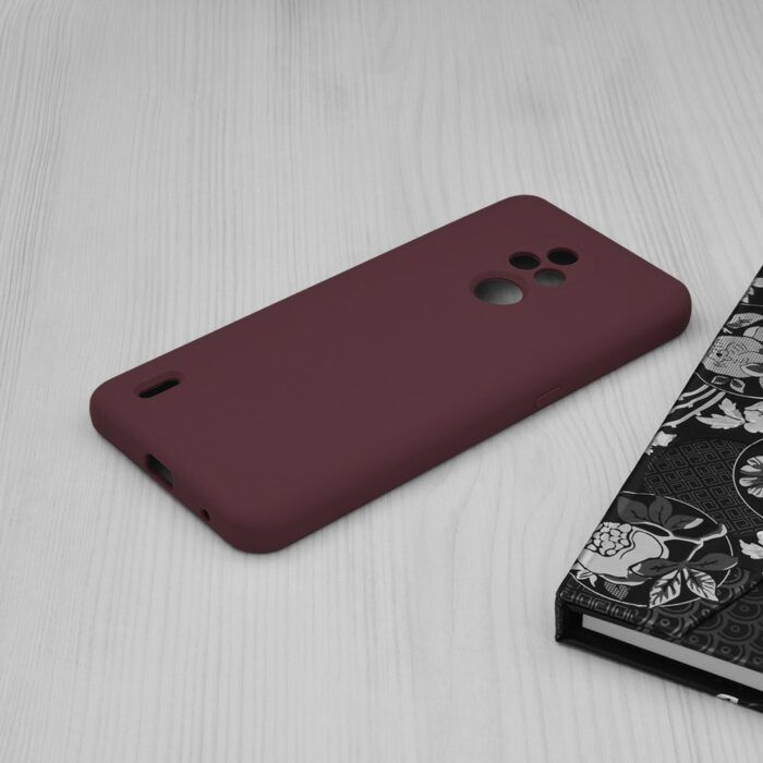 Husa Atlantic Silicone pentru Motorola Moto E7 violet 2