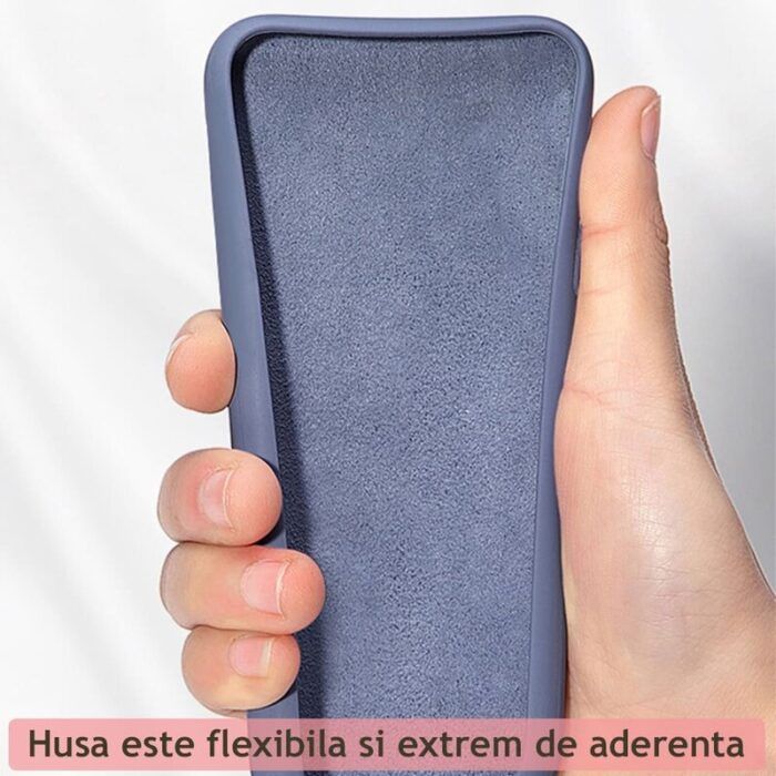 Husa Atlantic Silicone pentru Samsung Galaxy A13 5G albastru 4