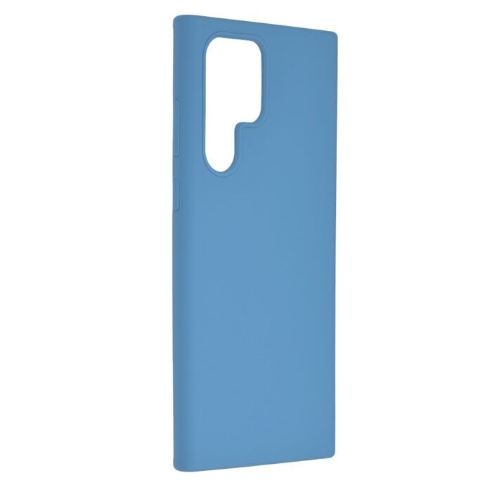 Husa Atlantic Silicone pentru Samsung Galaxy S22 Ultra albastru 3