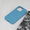 Husa Atlantic Silicone pentru iPhone 14 Pro Albastru Denim 2