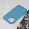 Husa Atlantic Silicone pentru iPhone 14 Pro Max Albastru Denim 3