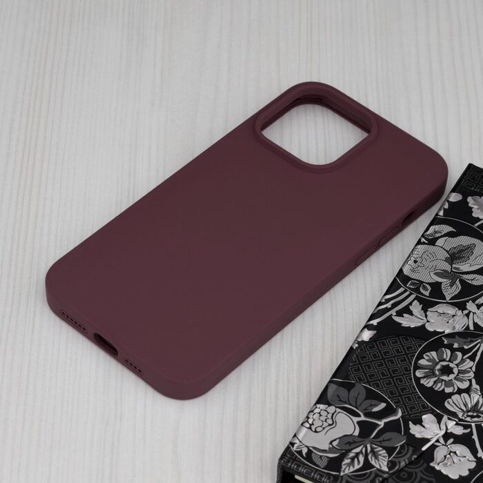 Husa Atlantic Silicone pentru iPhone 14 Pro Max Violet 2