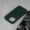 Husa Atlantic Silicone pentru iPhone 14 Pro Verde Inchis 3