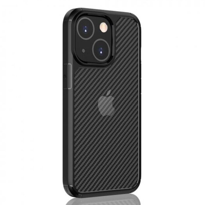 Husa Premium Atlantic CarbonFuse compatibila cu iPhone 13 Negru 1