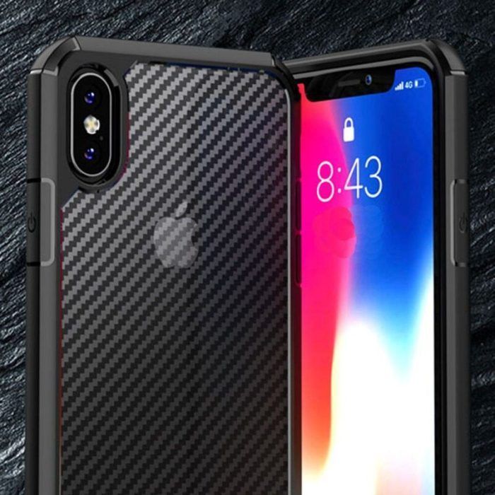 Husa Premium Atlantic CarbonFuse compatibila cu iPhone XR Negru 3