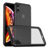 Husa Premium Atlantic CarbonFuse compatibila cu iPhone XS Max - Negru